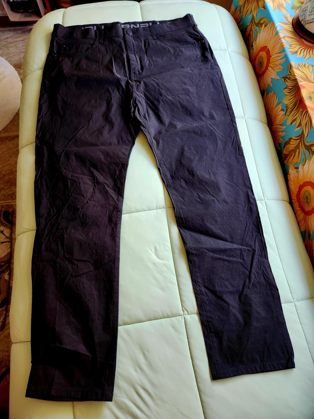 Denali Branded Black Waistband Pants 36/30 Stretchy MENS